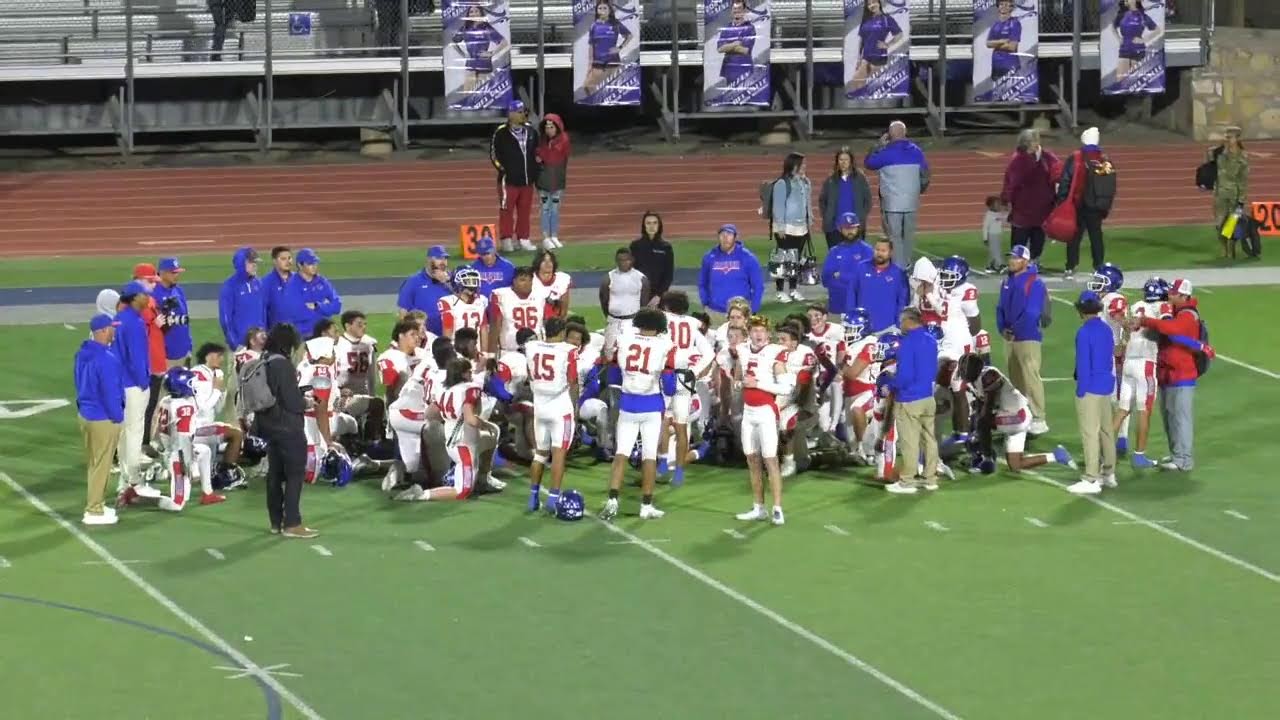El Paso Del Valle vs Cooper Football Playoff Game