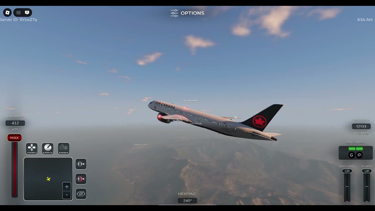 Air Canada I Larncarna to Punta Cana I Drift Line Up Landing!