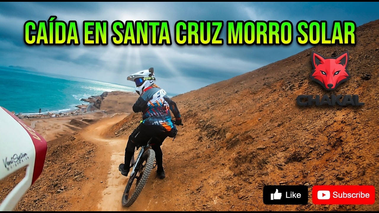 Santa cruz con una caida (pato) morro solar de chorrillos MTB / 11-02-2026