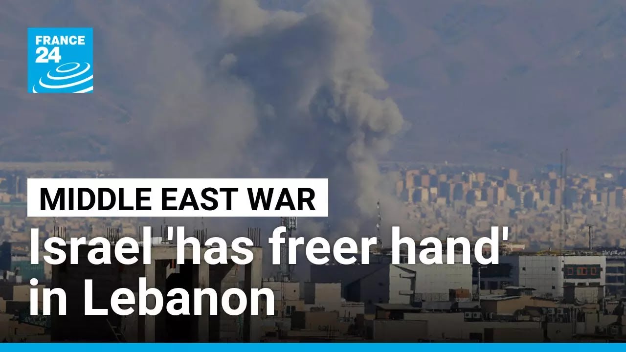 Israel has 'freer hand in Lebanon' as US not involved • FRANCE 24 English
