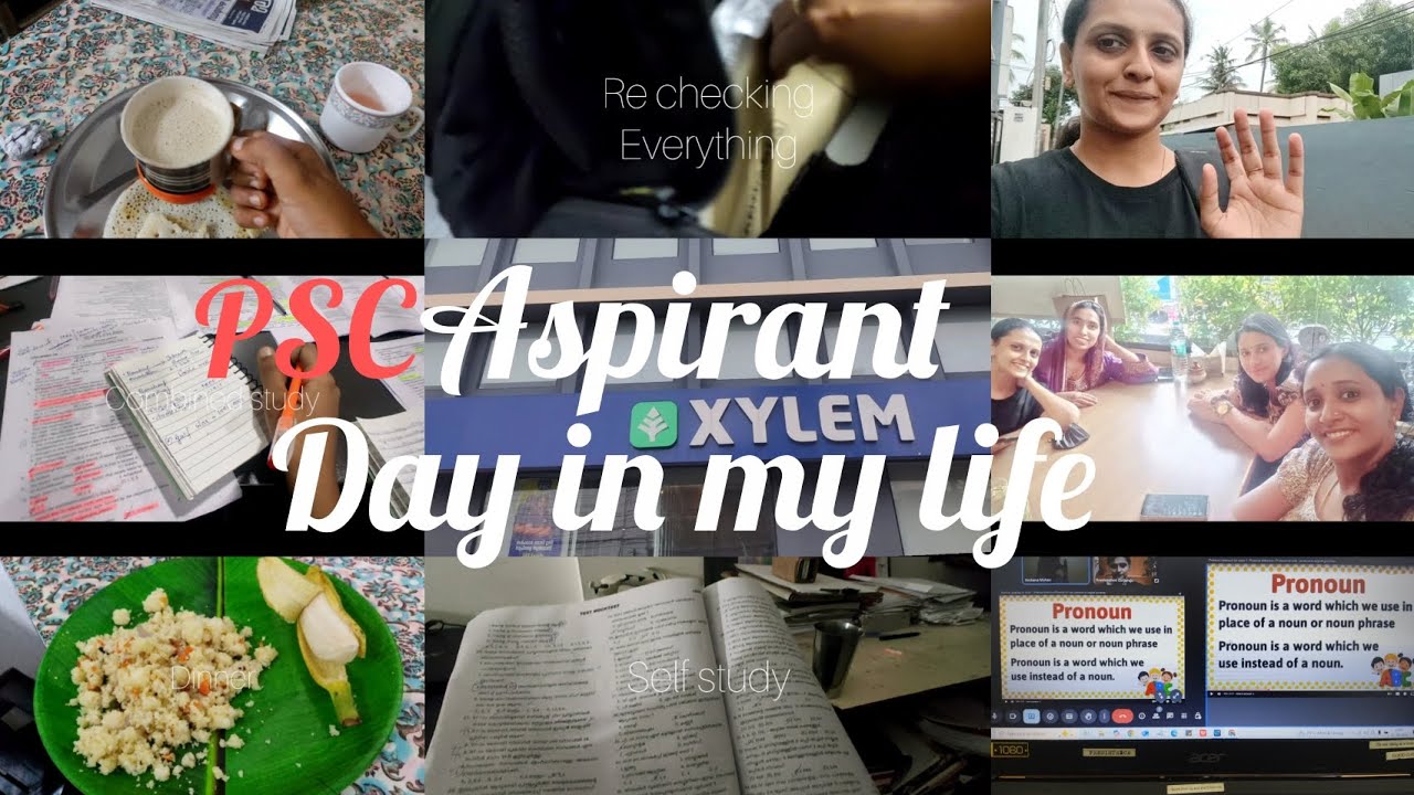 Psc Aspirant... Day in my life😊 #study #psc #xylemlearning #kerala