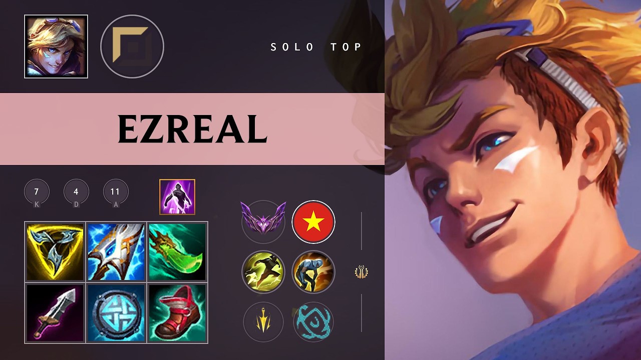 Ezreal Top vs Varus - VN Master Patch 26.09