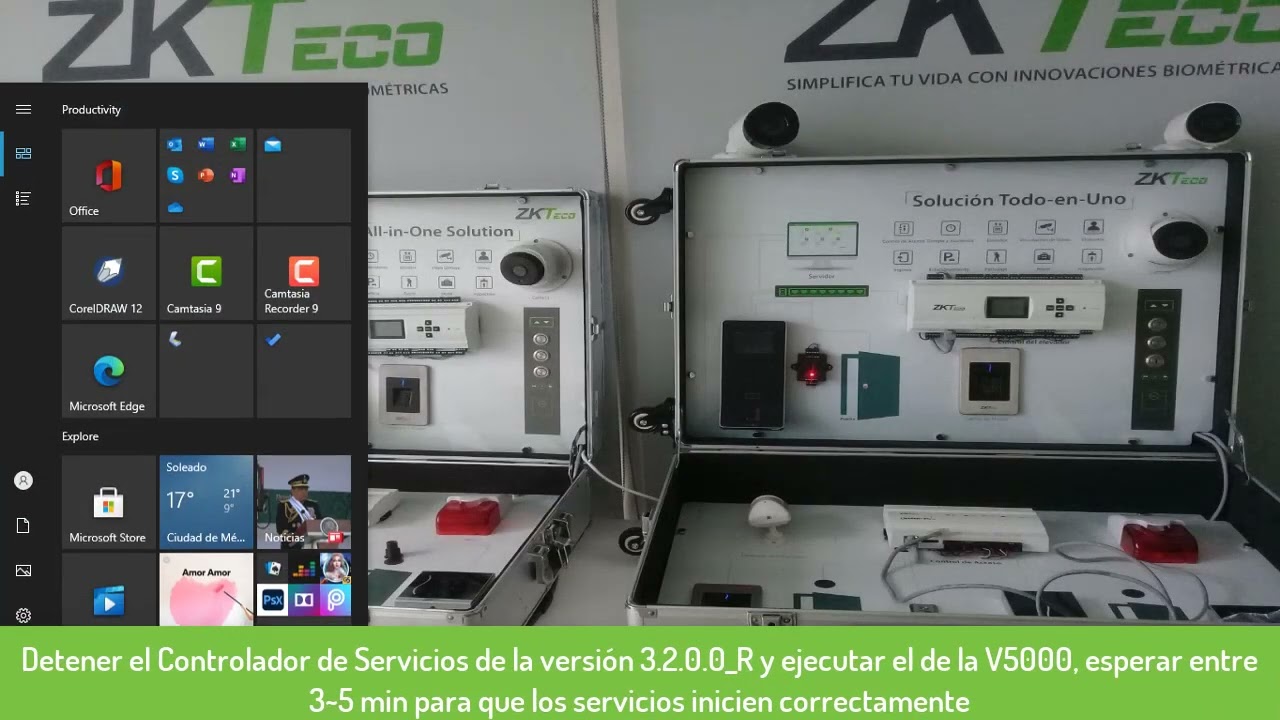 Tutorial migración V3200 a V4.1.1 en BioSecurity de ZKTeco