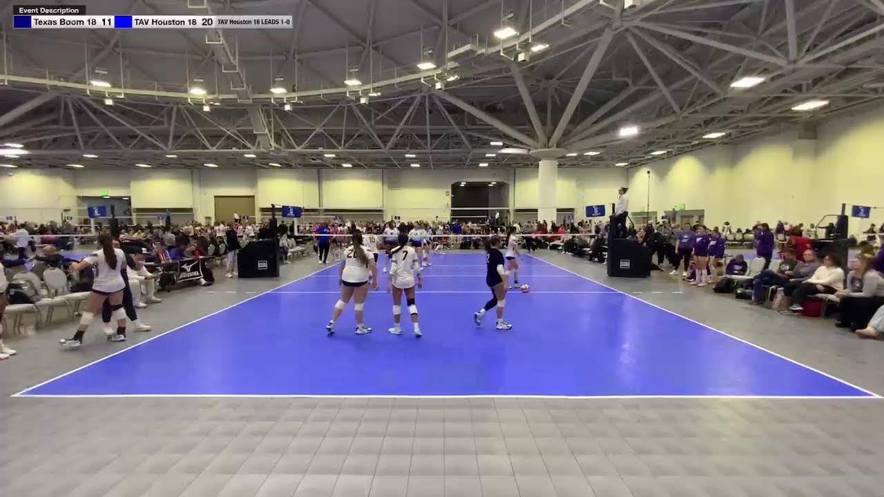 Texas Boom vs TAV Houston 18; Mizuno NLQ