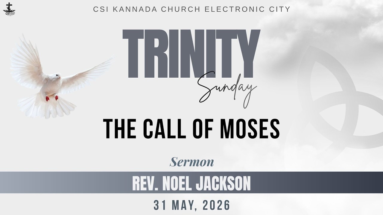 31.05.2026 | CSI KANNADA CHURCH ELECTRONIC CITY | ENGLISH SERVICE |  REV. NOEL JACKSON