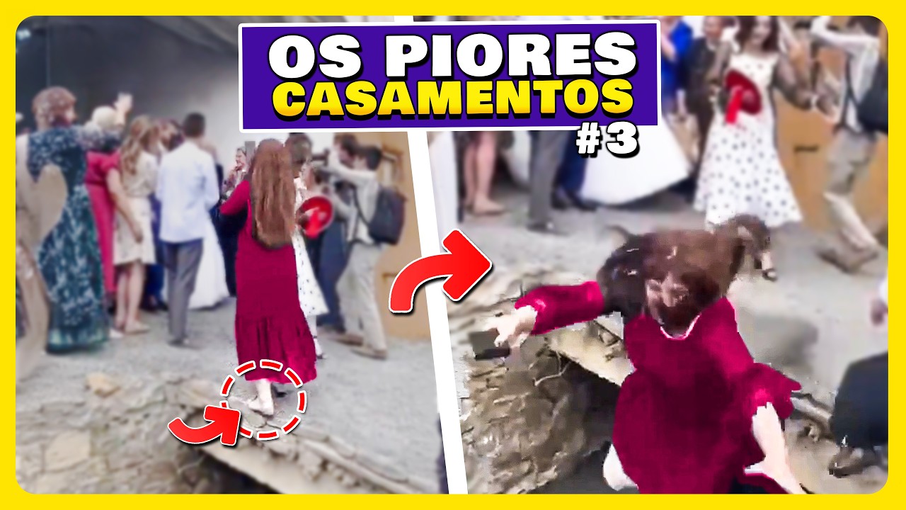 Os PIORES Casamentos do MUNDO #3 😂👰🤵