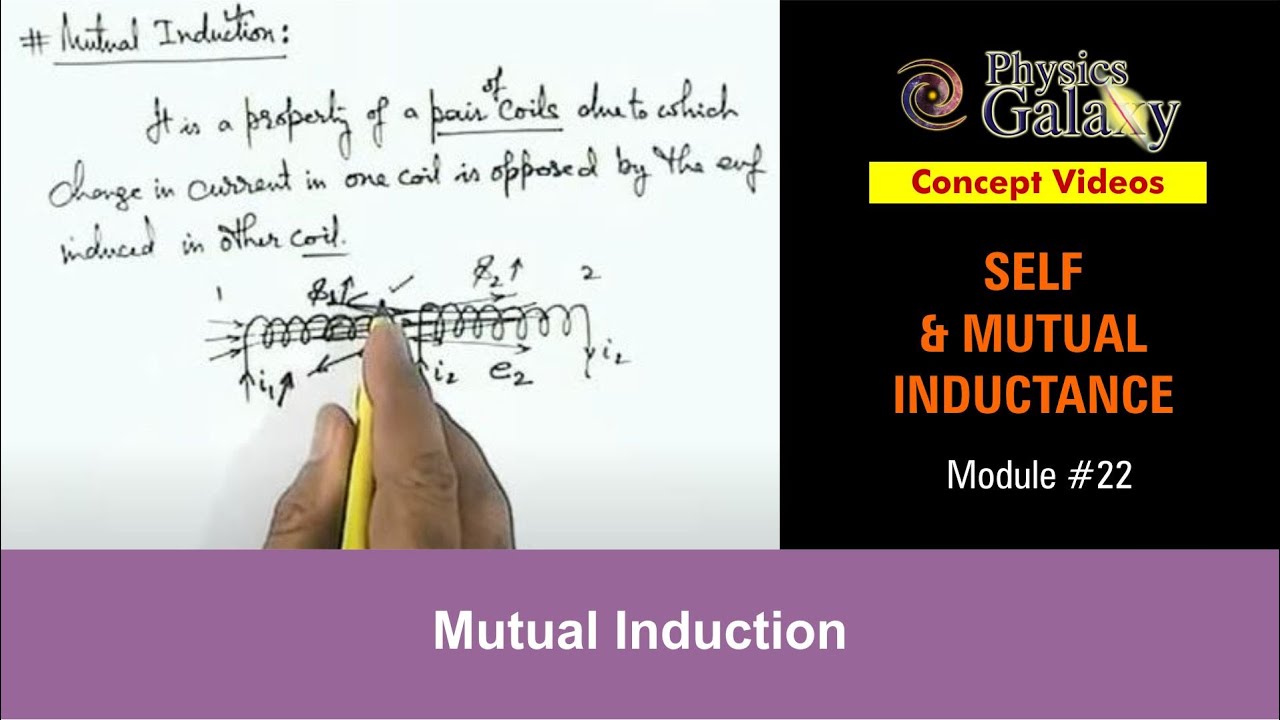 Class 12 Physics | Self & Mutual Induction | #22 Mutual Induction | For JEE & NEET