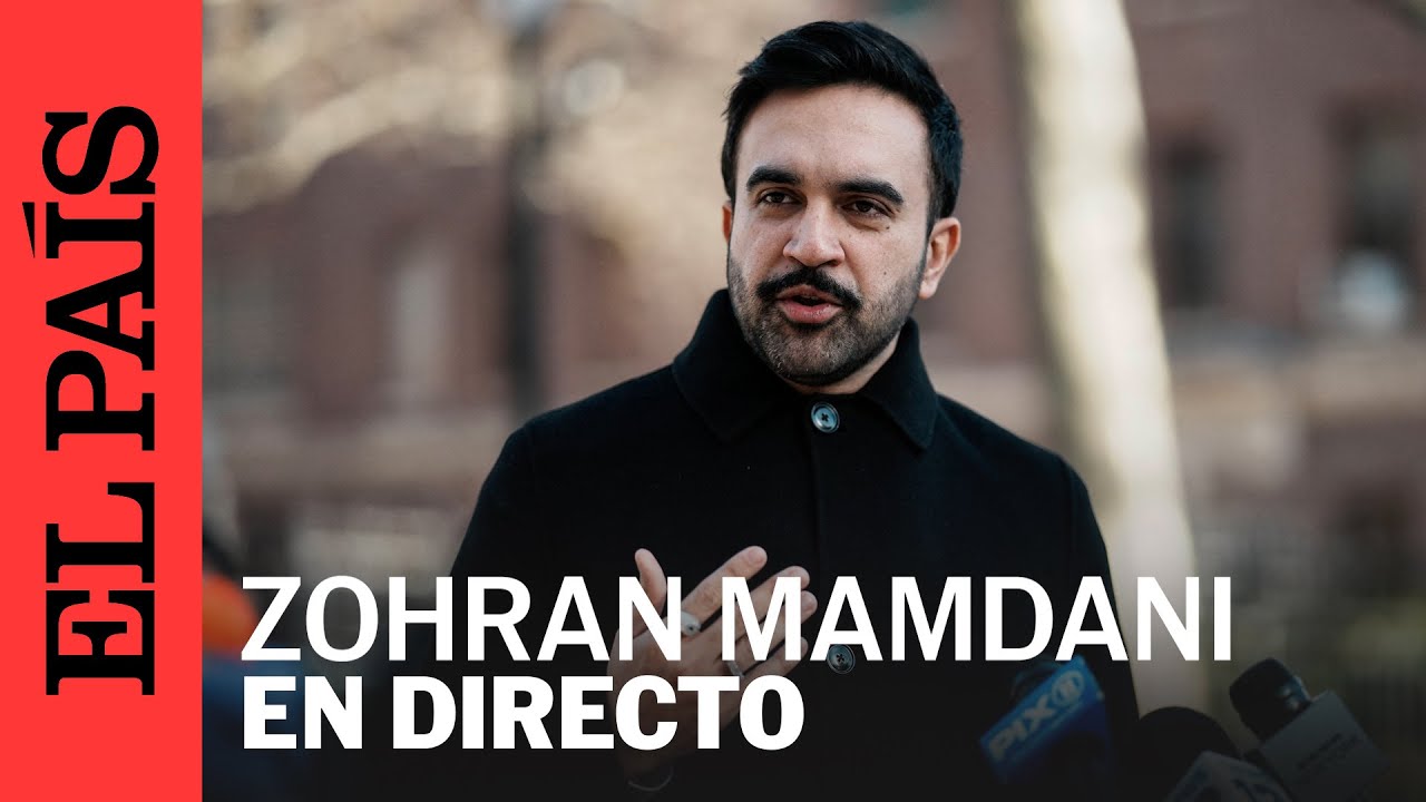 DIRECTO | ZOHRAN MAMDANI, alcalde electo de NUEVA YORK, da un anuncio | EL PAÍS