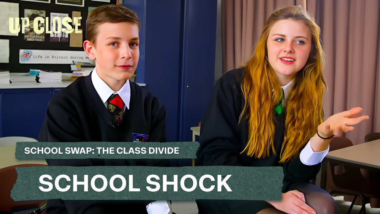 Millionaire Teens Go Mainstream | School Swap: The Class Divide E1 | Up Close