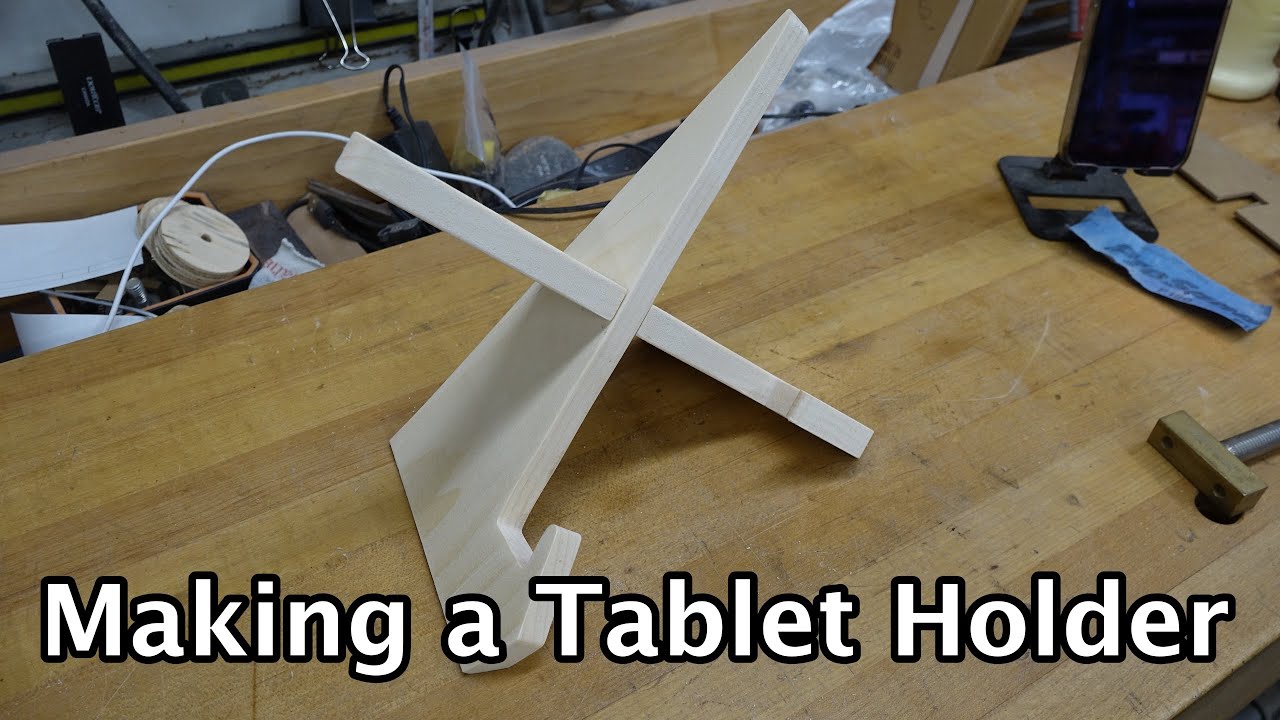 Making a Tablet Holder