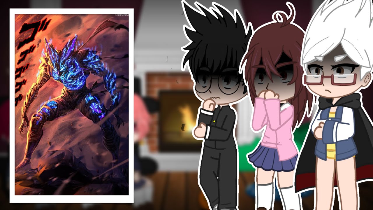 [GC] Dandadan React to Garou | OnePunchMan | Дандадан Реакция на Гароу |