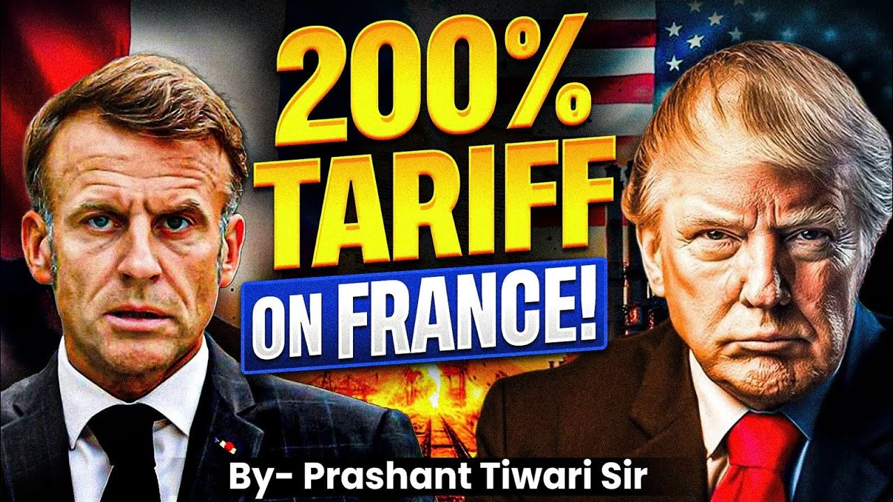 Trump Threatens 200% Tariffs On France 