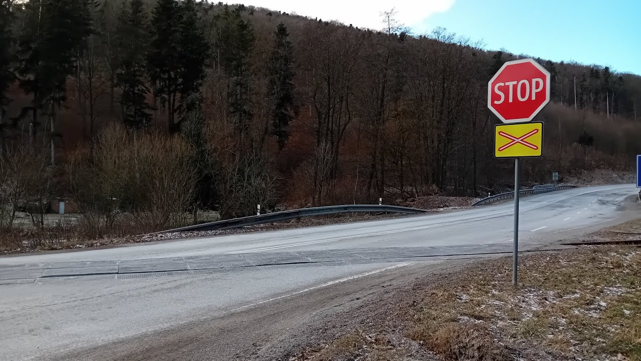 Železničné priecestie Košice-Alpinka - 1.1.2026 / Slovak railroad crossing 