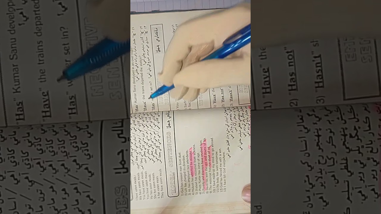 Present perfect tense by  prof : memona #best #exam #famous #english #1000subscriber 
