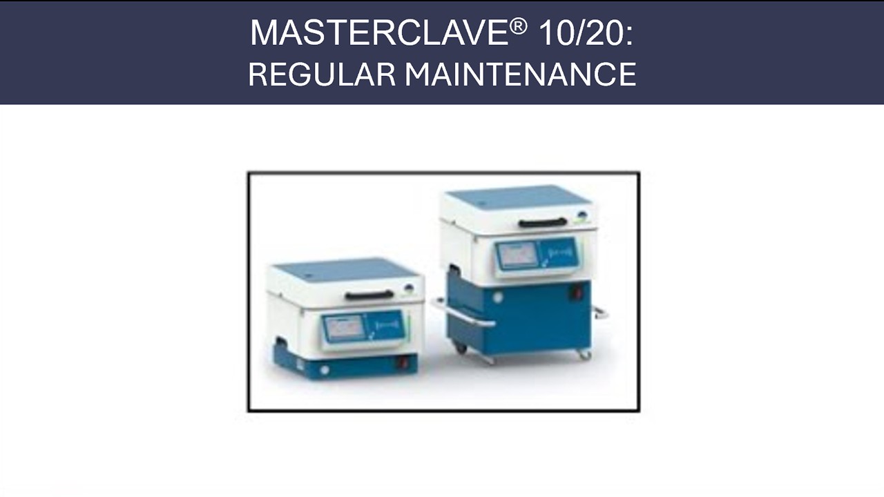 MASTERCLAVE 10/20:  REGULAR MAINTENANCE