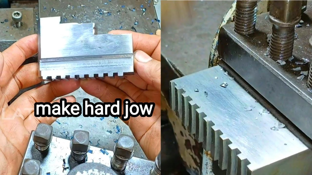 Cara saya membuat sparepart mesin bubut manual  