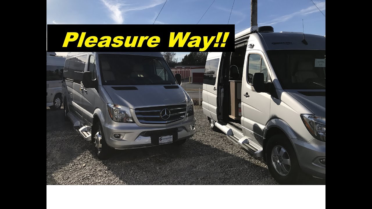 NEW! Pleasure Way Plateau & Ascent B Class RVs Mercedes Benz