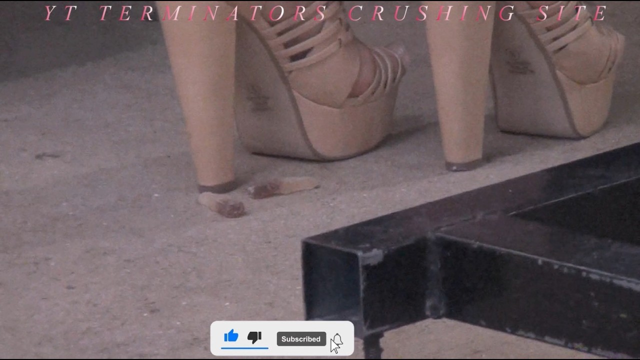 cool high heels and some kind of candy crush