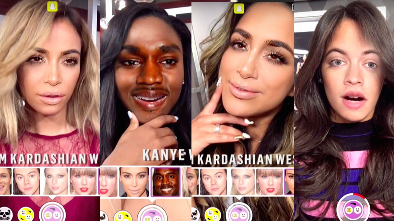 Fifth Harmony Face Swap With Justin Bieber, One Direction & Kim Kardashian