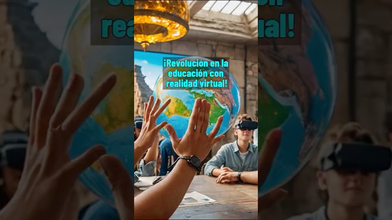 ¡Revolución en la educación con realidad virtual! 
