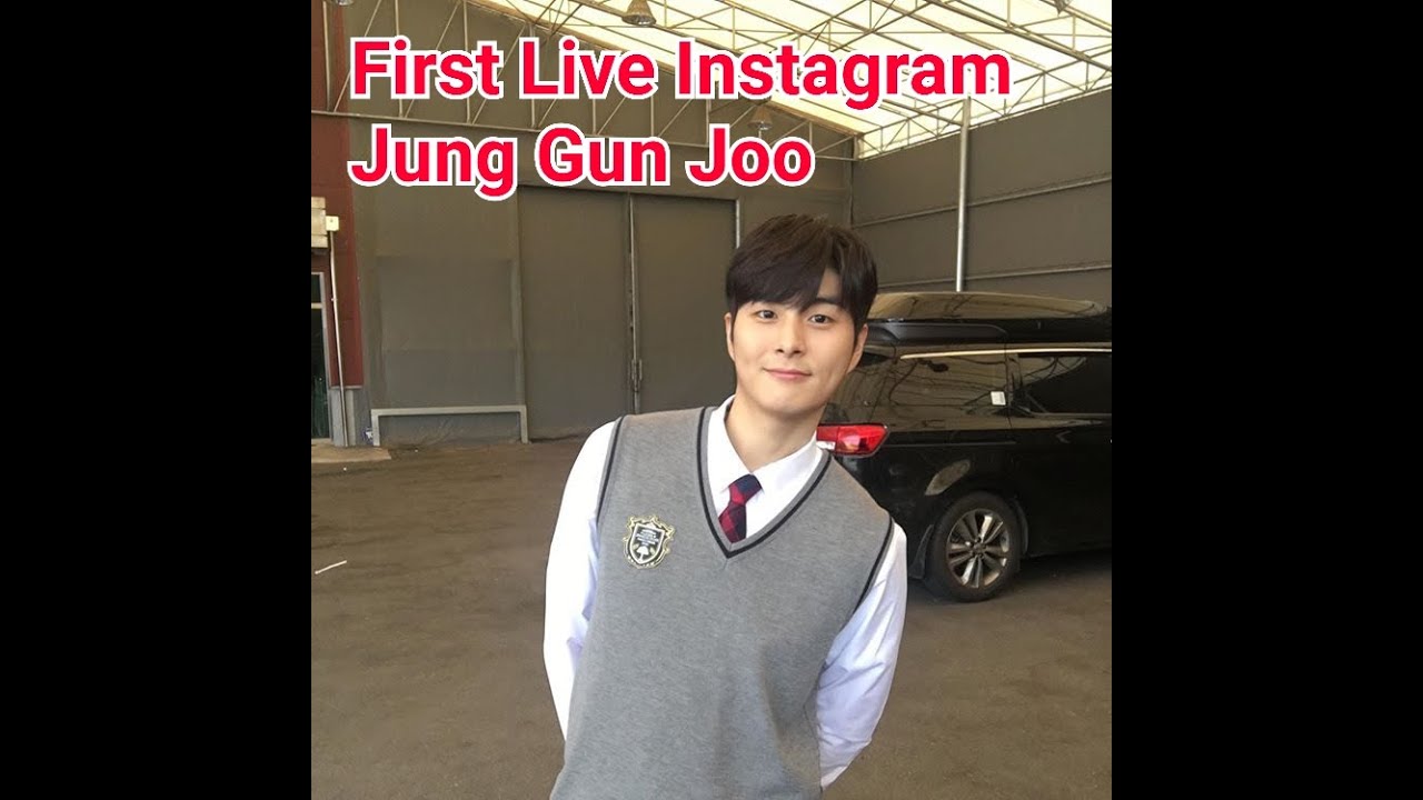 First Live Instagram Jung Gun Joo
