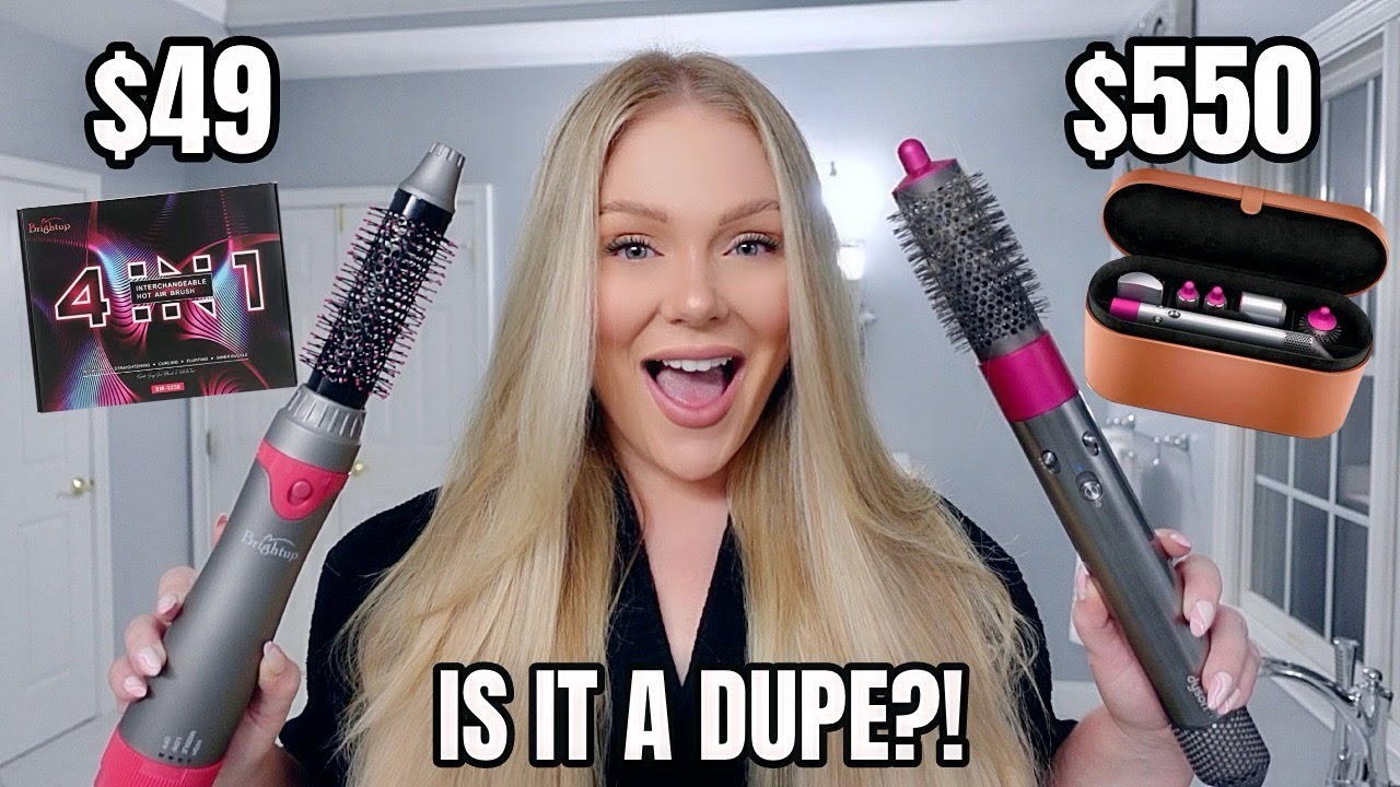 TESTING VIRAL $49 DYSON AIRWRAP DUPE 😱🤯 DOES IT ACTUALLY WORK? | KELLY STRACK