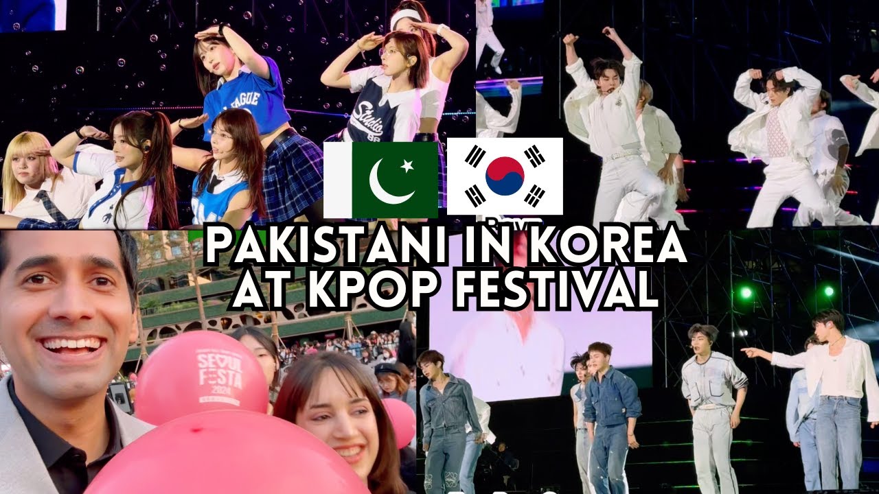 🇵🇰🇰🇷 PAKISTANI IN KOREA | ATTENDED FIRST KPOP CONCERT | SEOUL FESTA 2024