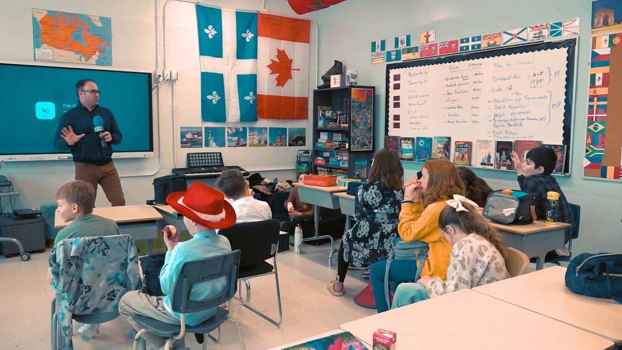 Scolaire le monde (S20,E16) Entrevue avec Bernard Bigras-Denis, tournoi de Kin-Ball