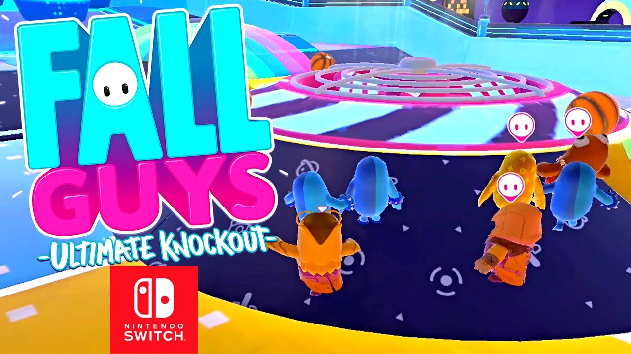 Fall Guys Free 2 Play Nintendo Switch Online Squad Gameplay #6
