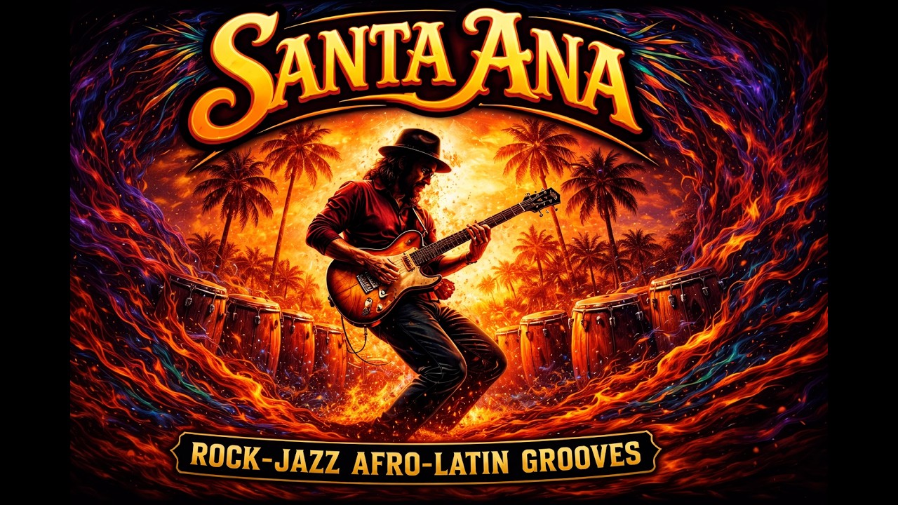 1 Hour Latin Rock Guitar Instrumental 🔥 Afro-Latin Grooves | Rock-Jazz Fusion Jam