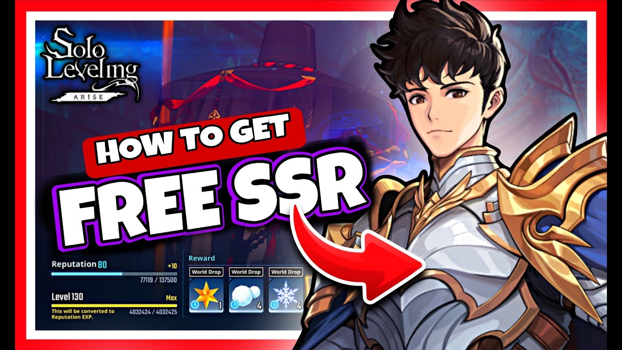 DON’T MISS THIS! FREE SSR HUNTER CRAFTING GUIDE!! [SOLO LEVELING: ARISE] 