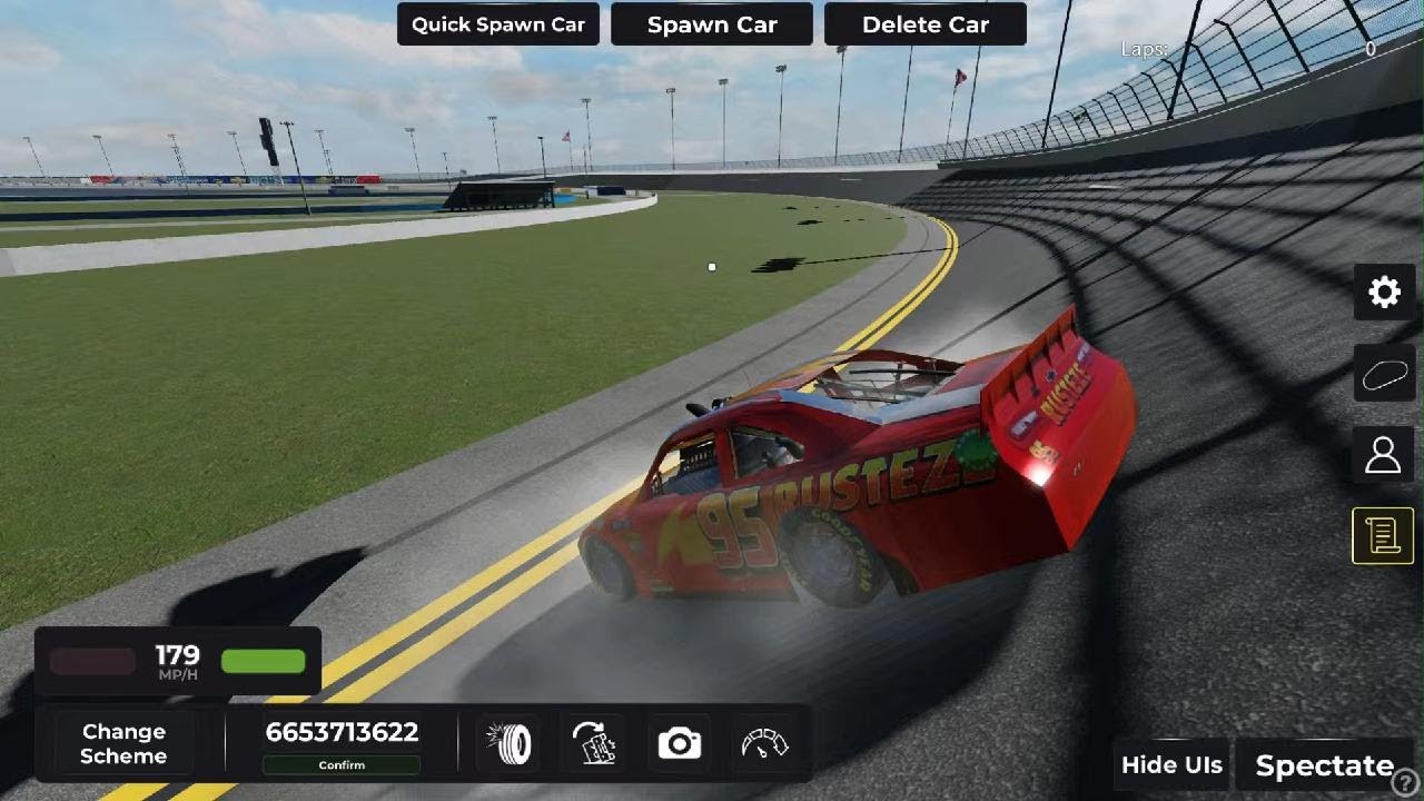 How to get mcqueen in just daytona or pummu Talladega