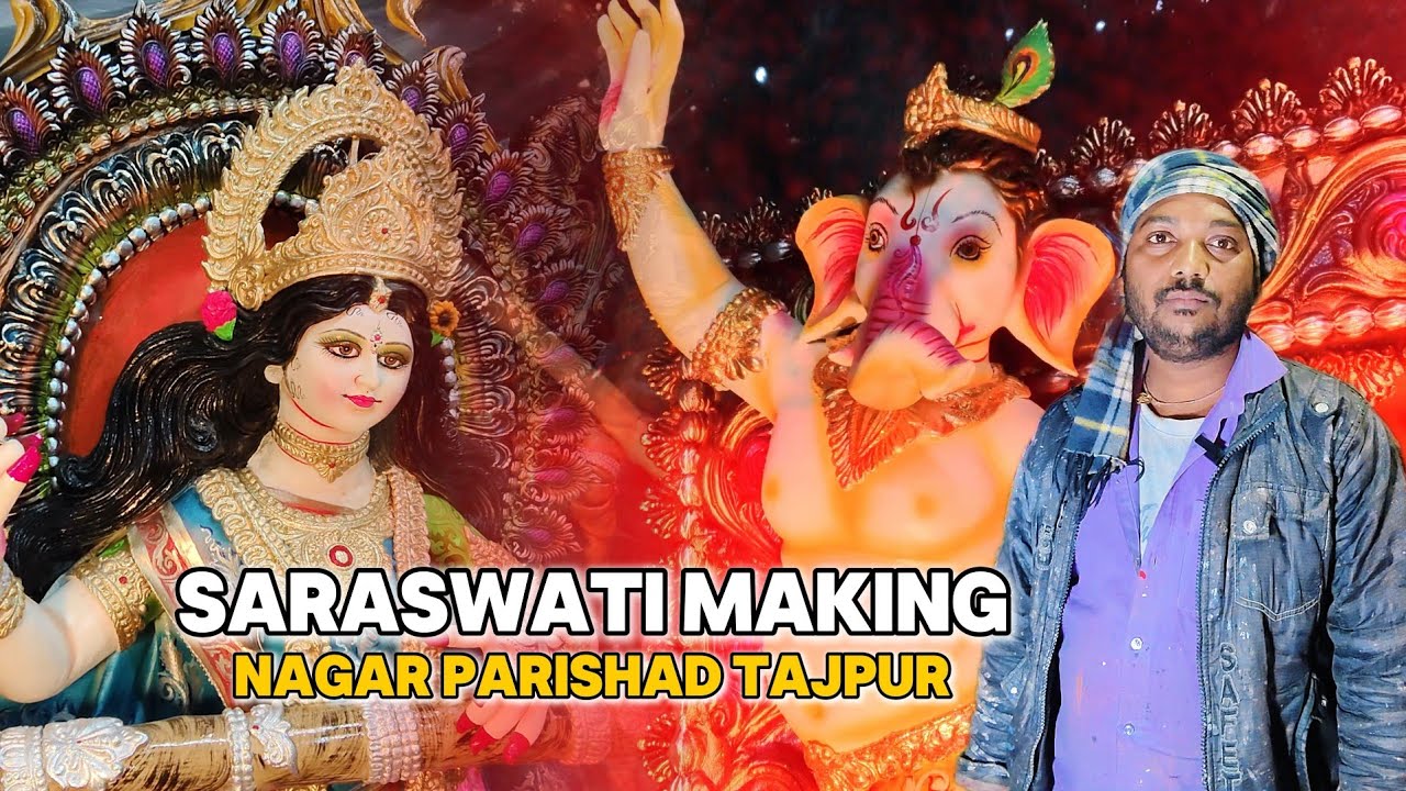 ECO friendly Saraswati Murtimaking 2025