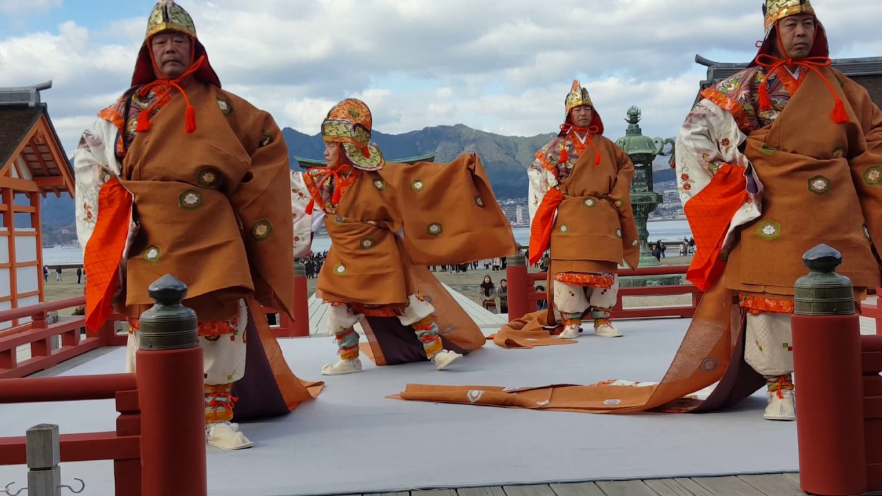 Bugaku a Miyajima: 
