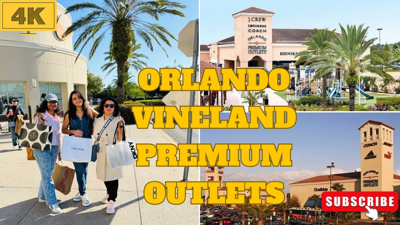 ORLANDO VINELAND PREMIUM OUTLETS | Best Place for shopping in FLORIDA | Full Tour of Premium Outlet 