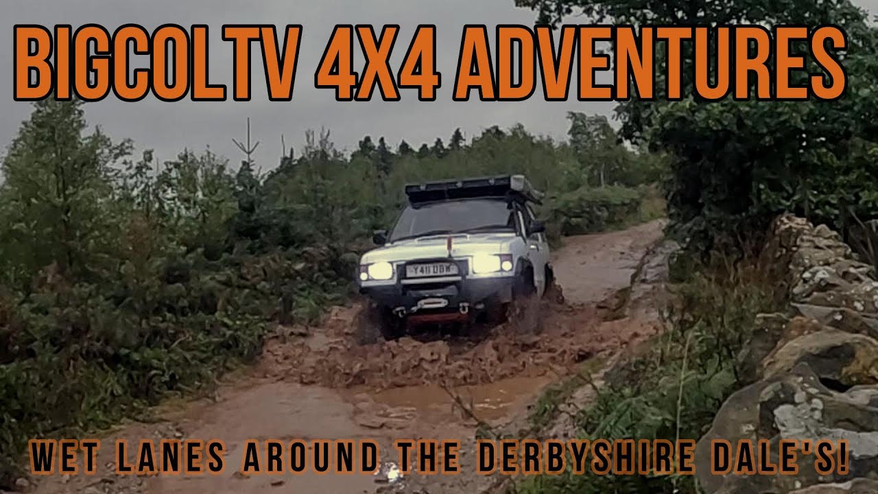 BigcolTV Greenlanes in the Derbyshire dales, Its wet, Truck troubles and also an big announcement!
