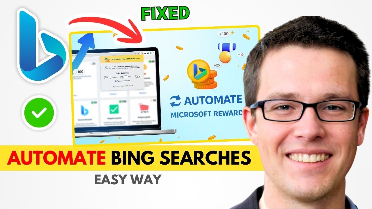 Automate Bing Searches and Get Free Microsoft Rewards Points!