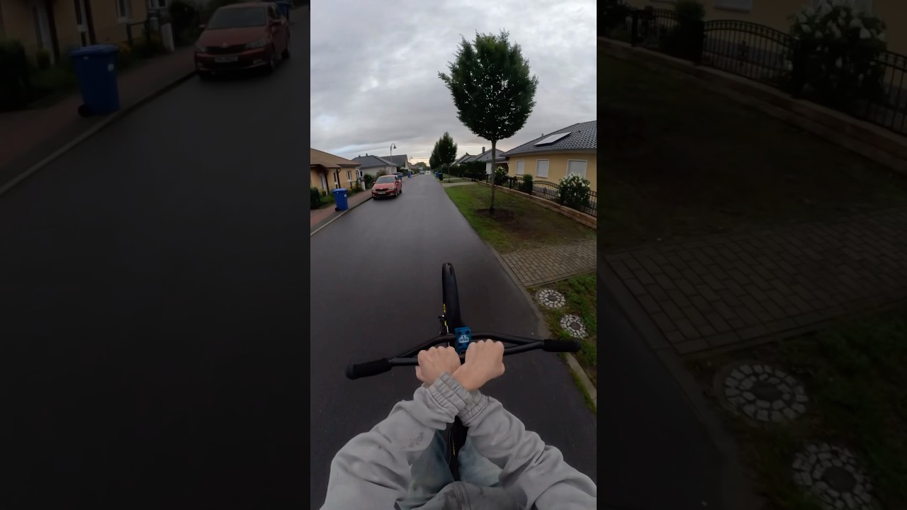 Rainy POV Session 🌧️🌧️ #bike #automobile #bmxplus #bikelife #dirtbiketricks #wheelie #mtb #shield