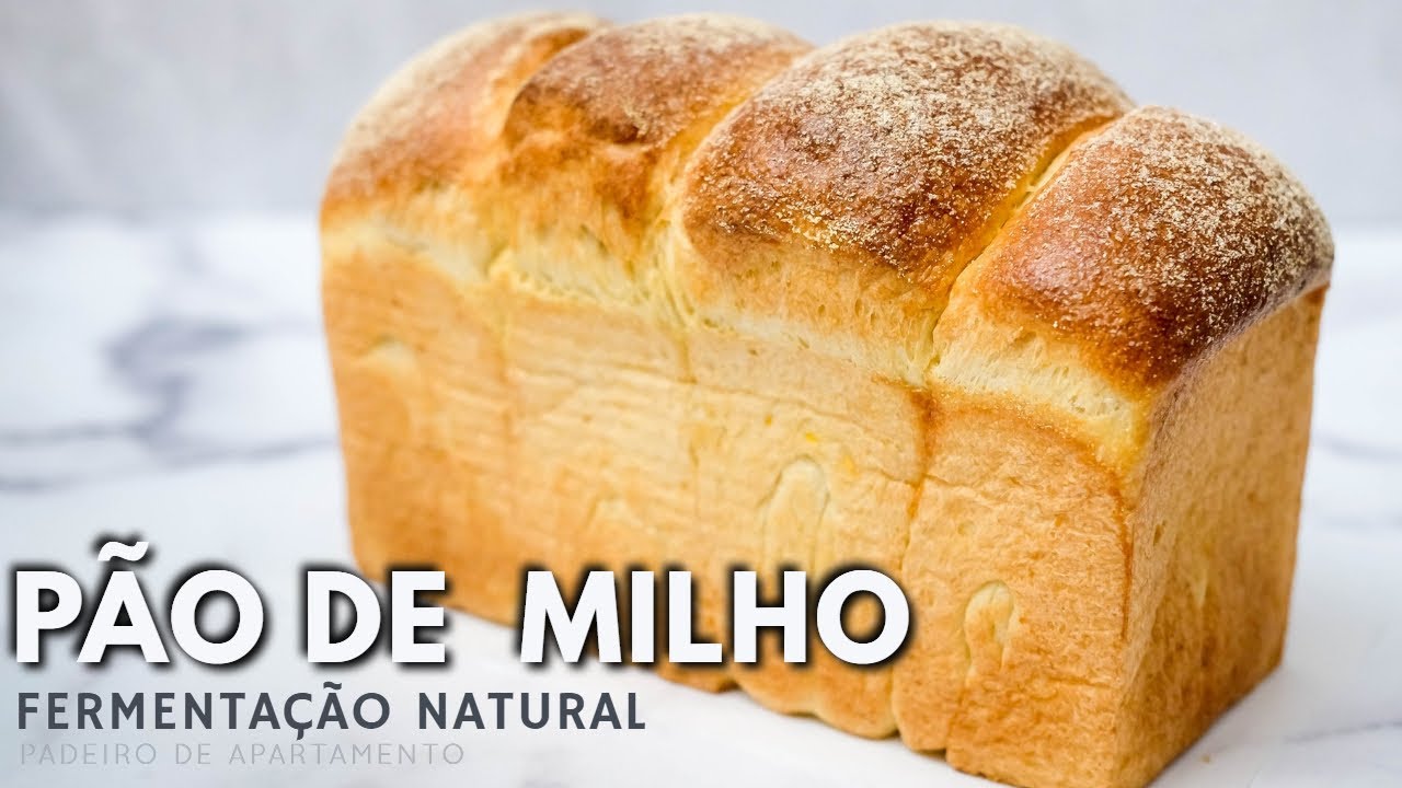 Pão de Milho Verde com Fermentação Natural