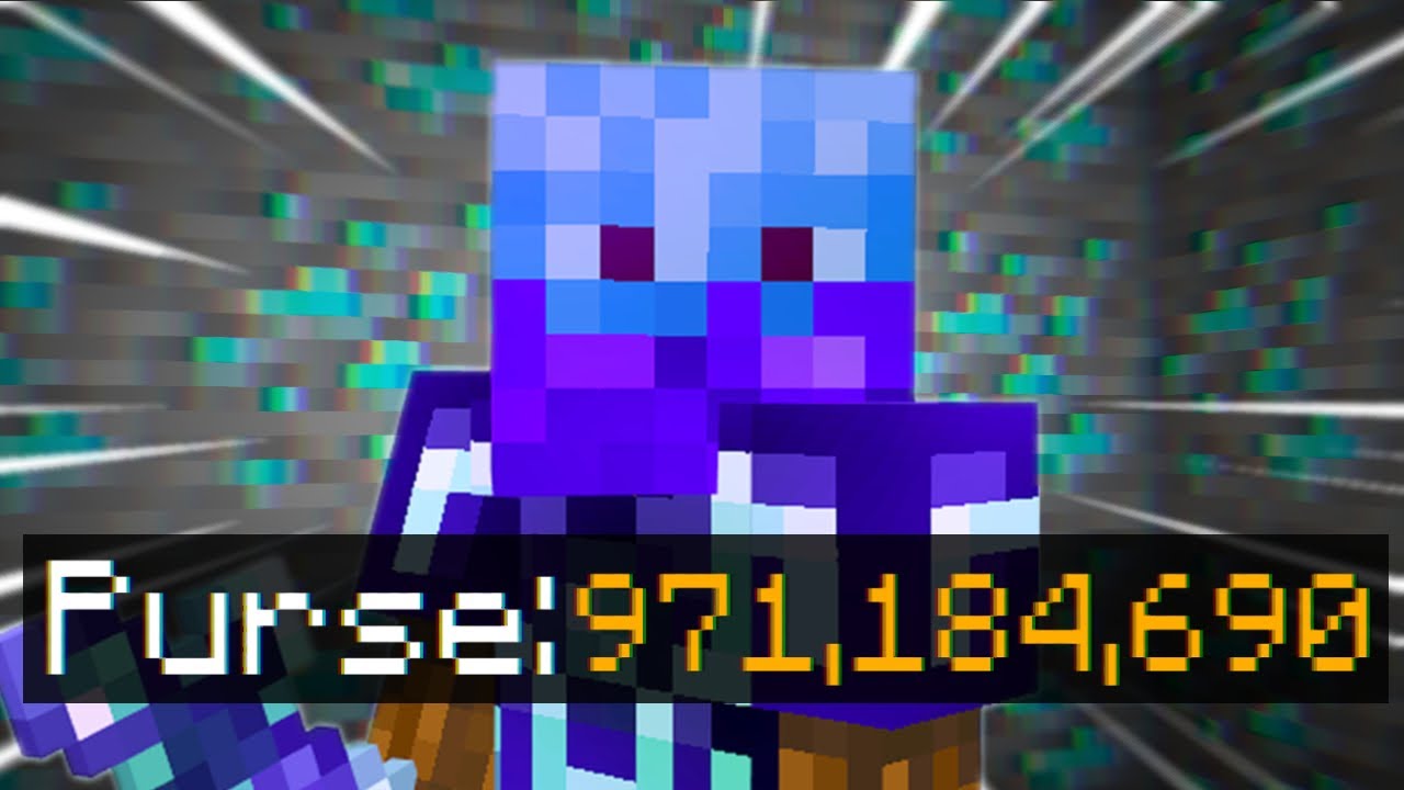 I met the richest player on skyblock