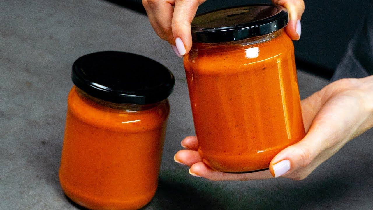 Jag har inte köpt tomatsås på ett år! Jag gör den enligt detta recept!