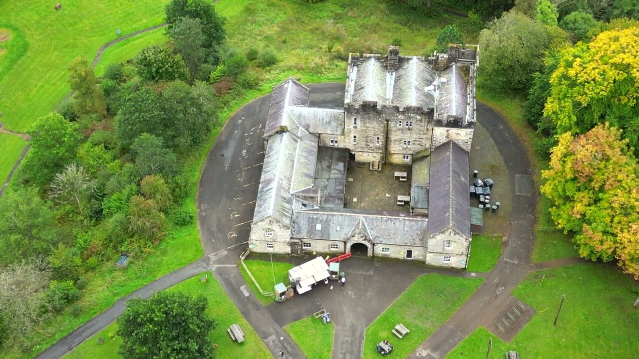 DRONE FOOTAGE OF KEILDER CAMPSITE ,CASTEL AND FOREST   #djimini3pro #kielder #kieldercampsite