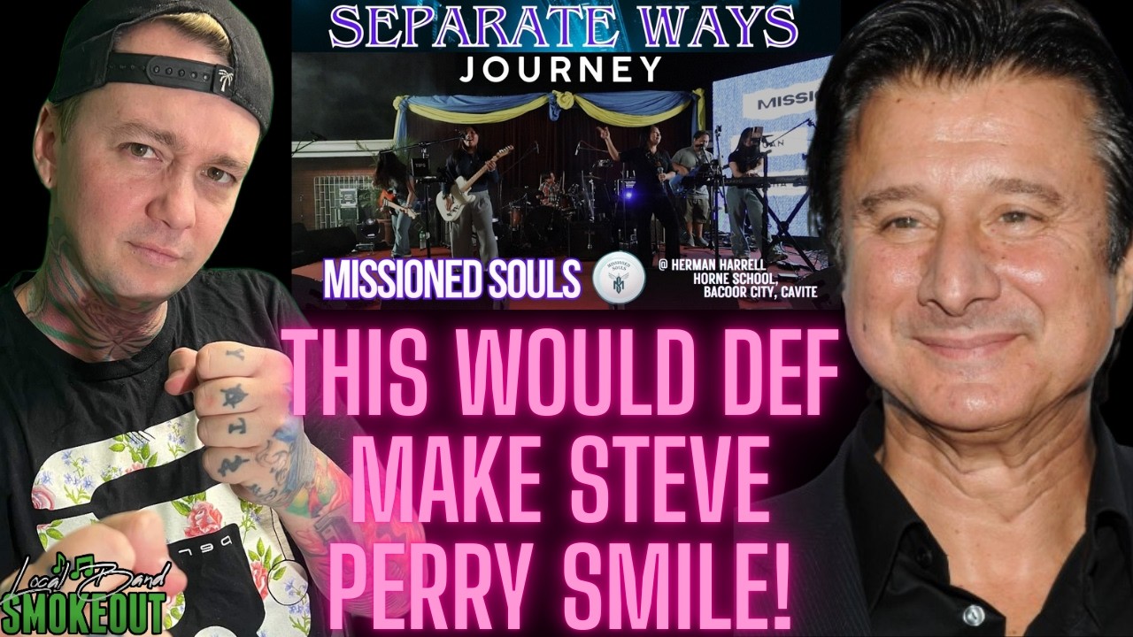 Missioned Souls - Separate Ways ( Reaction ) LIVE JOURNEY COVER
