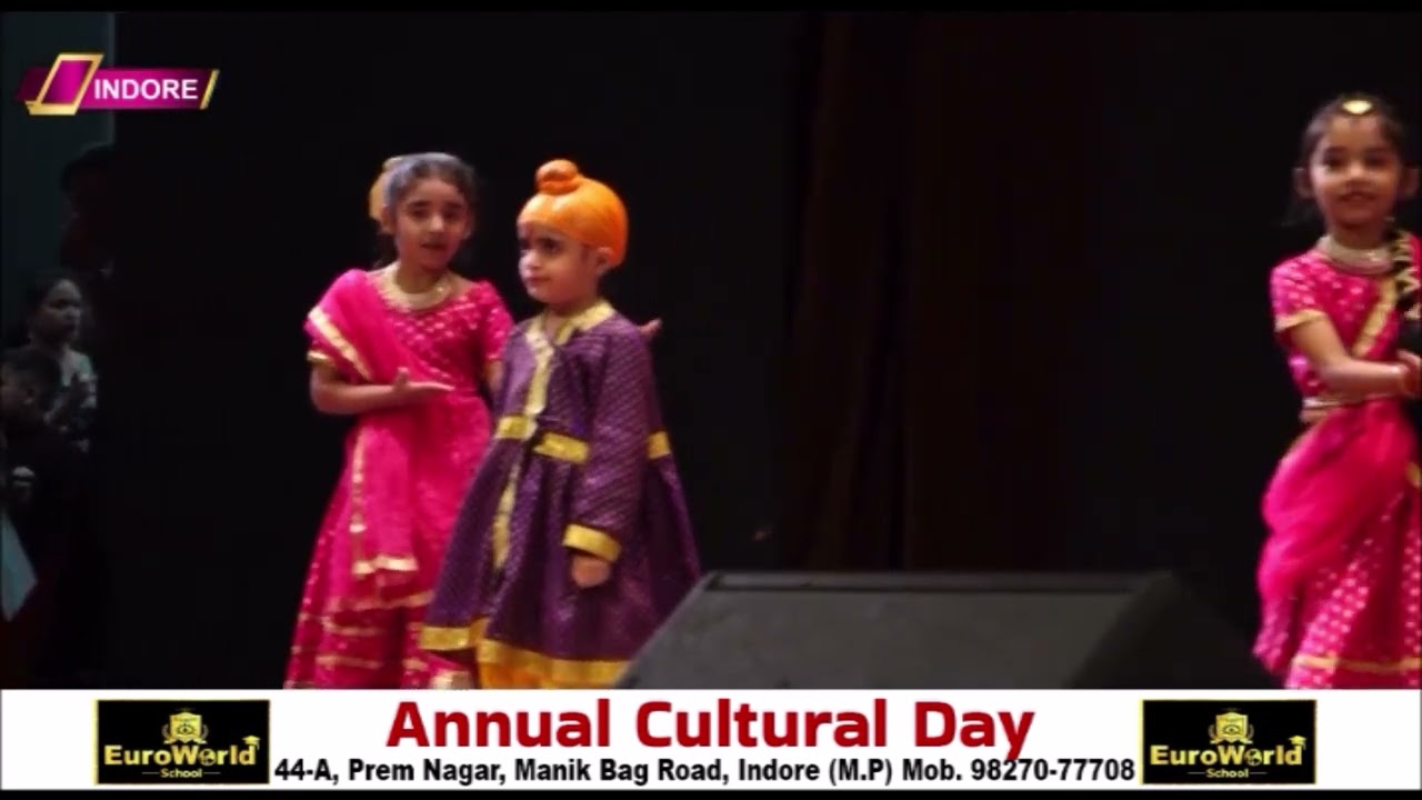 EUROWORLD SCHOOL PRESENT 16TH ANNUAL FUNCTION THEME - GOONJ PERFORMANCE - FESTIVAL OF INDIA