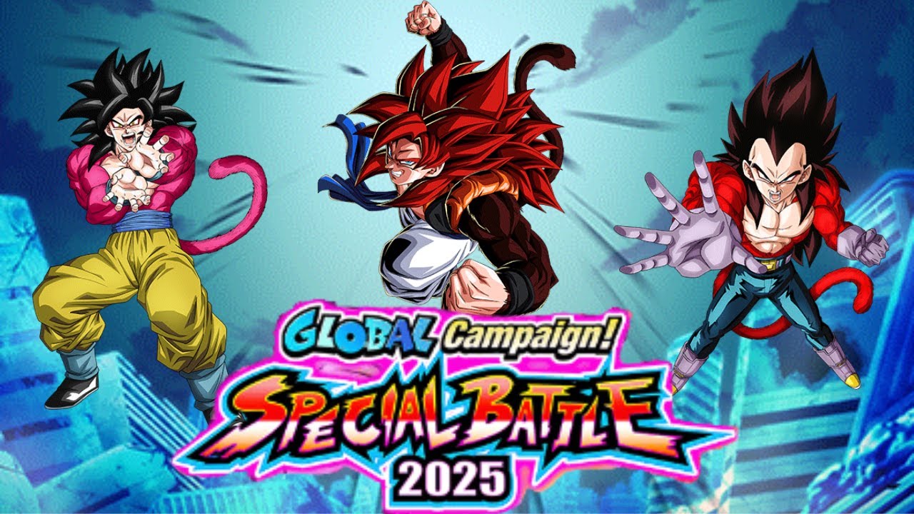 ALL MISSIONS DONE!! STAGE 4 VS SSJ4 GOGETA!!! GLOBAL CAMPAIGN SPECIAL BATTLE 2025! DBZ:DOKKAN BATTLE