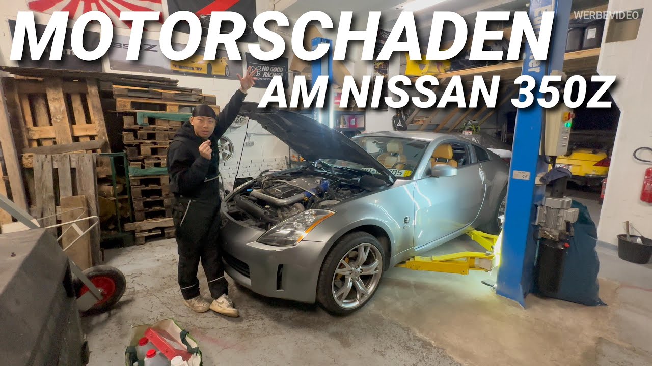 MOTORSCHADEN AM NISSAN 350Z NOVIDEM KOMPRESSOR