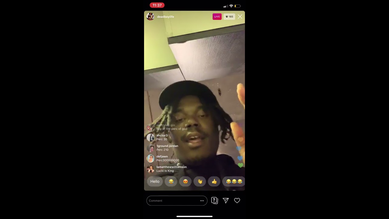 Luki / Deadboylife IG Live (With Lil Mexico Hoe) 10/26/19