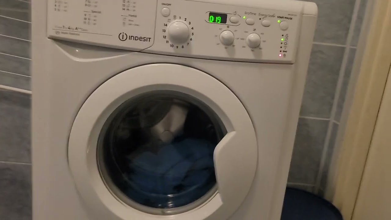 Pralka Indesit IWUD41252 Bawełna Kolorowa 40°C - Program Nr 5 (3/3)