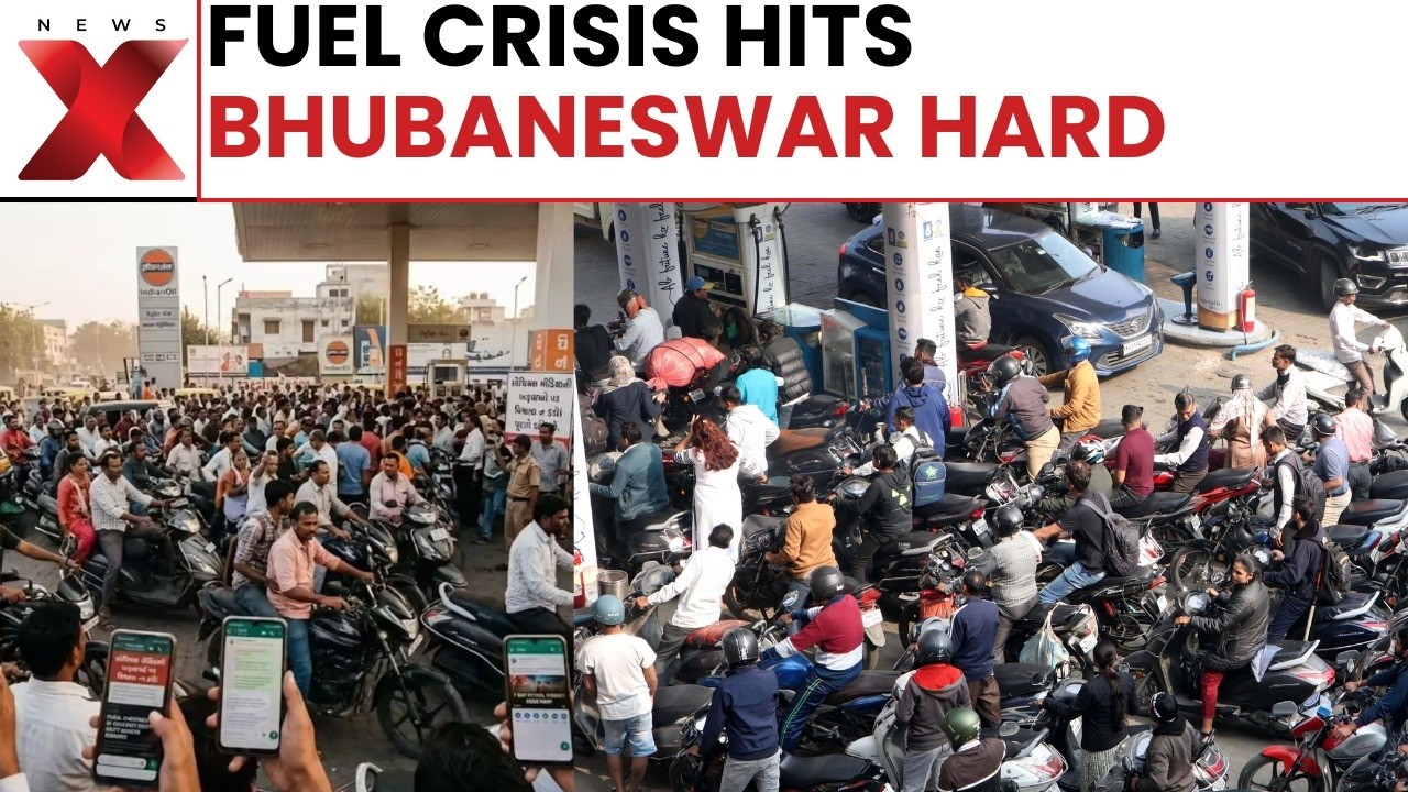 Bhubaneswar Face Long Queues Amid Fuel Supply Crisis | NewsX
