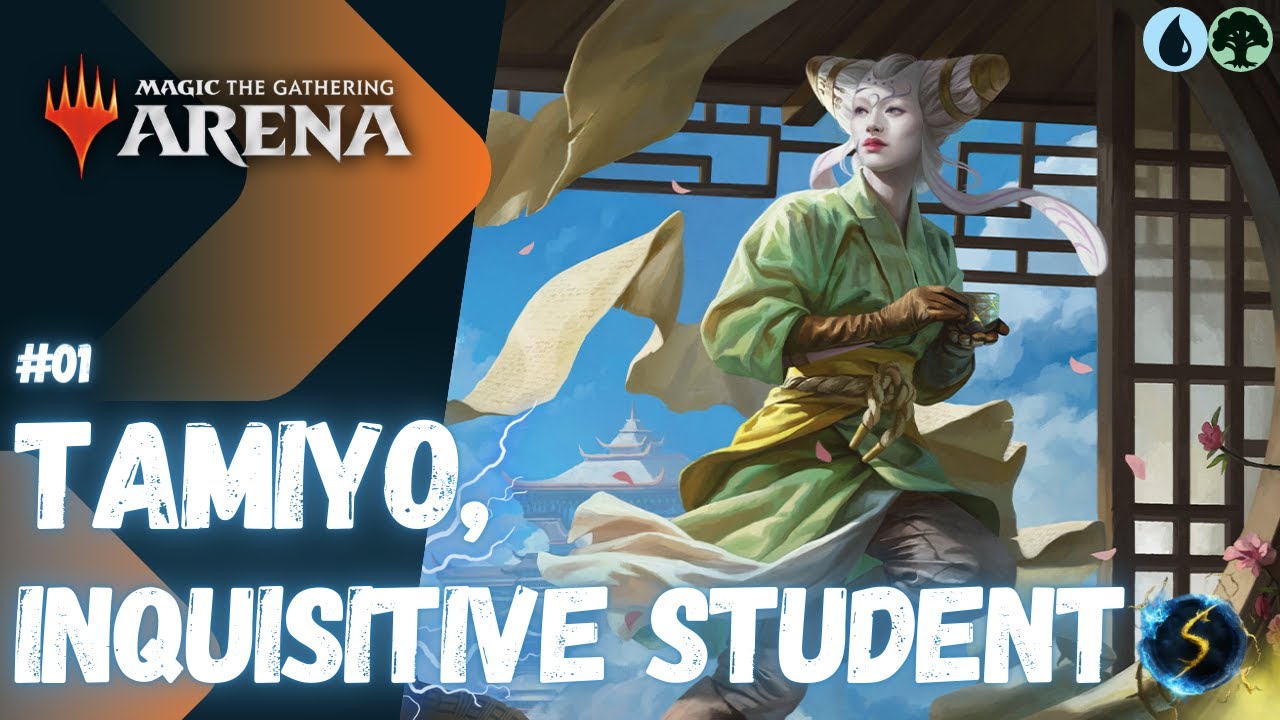 It's Showtime: Tamiyo, Inquisitive Student 💧🌲 #01 - MTG Arena - Historic Brawl